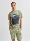 Selected ORGANIC COTTON STATEMENT PRINT T-SHIRT, Tea, highres - 16079045_Tea_868702_003.jpg