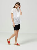 Selected LACE - SHORT SLEEVED SHIRT, Snow White, highres - 16055580_SnowWhite_005.jpg