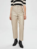 Selected HIGH-WAIST LEREN BROEK, Silver Lining, highres - 16068538_SilverLining_003.jpg