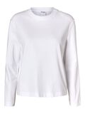 Selected MANCHES LONGUES T-SHIRT, Bright White, highres - 16092523_BrightWhite_001.jpg
