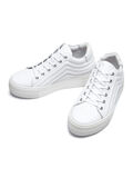 Selected LEATHER - SNEAKERS, White, highres - 16055274_White_002.jpg