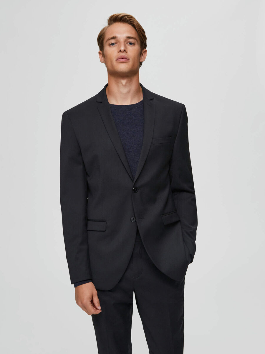 Selected SLIM FIT - BLAZER, Black, highres - 16063880_Black_003.jpg