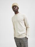 Selected LONG SLEEVED KNITTED PULLOVER, Oatmeal, highres - 16086643_Oatmeal_008.jpg