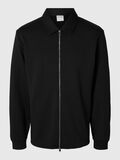 Selected VISKOSEBLANDING CARDIGAN, Black, highres - 16096685_Black_001.jpg