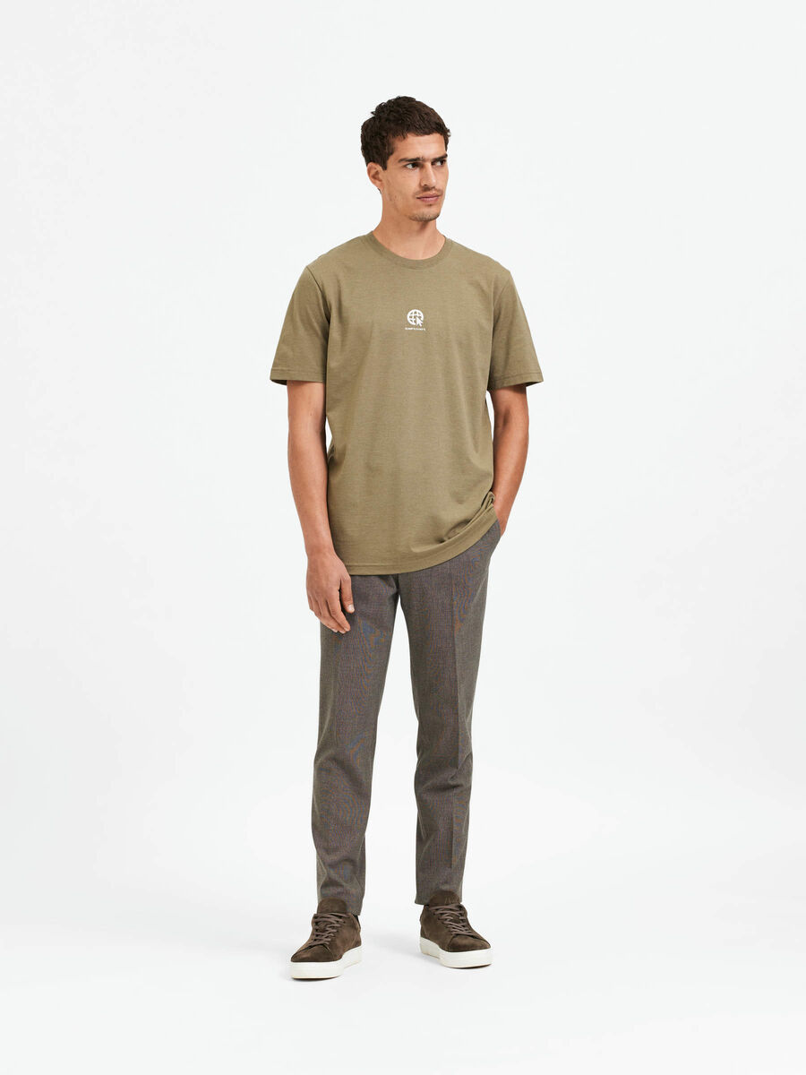 Selected BRODERET T-SHIRT, Dark Olive, highres - 16085666_DarkOlive_949227_005.jpg