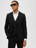 Selected WOVEN WOOL BLEND BLAZER, Black, highres - 16087868_Black_008.jpg