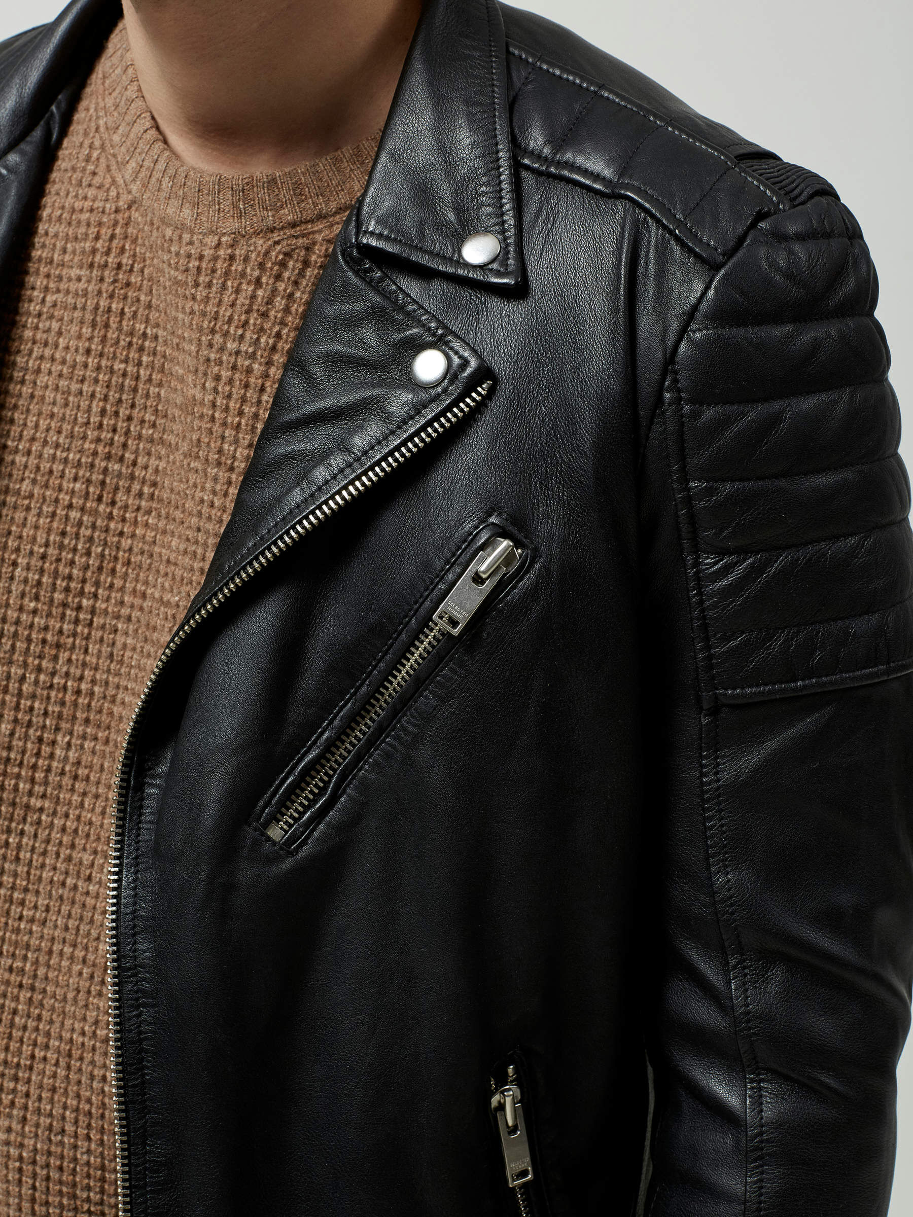 Selected homme clearance lamb leather jacket