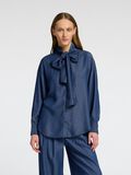 Selected CHAMBRAY LONG SLEEVED SHIRT, Dark Blue, highres - 16096941_DarkBlue_003.jpg