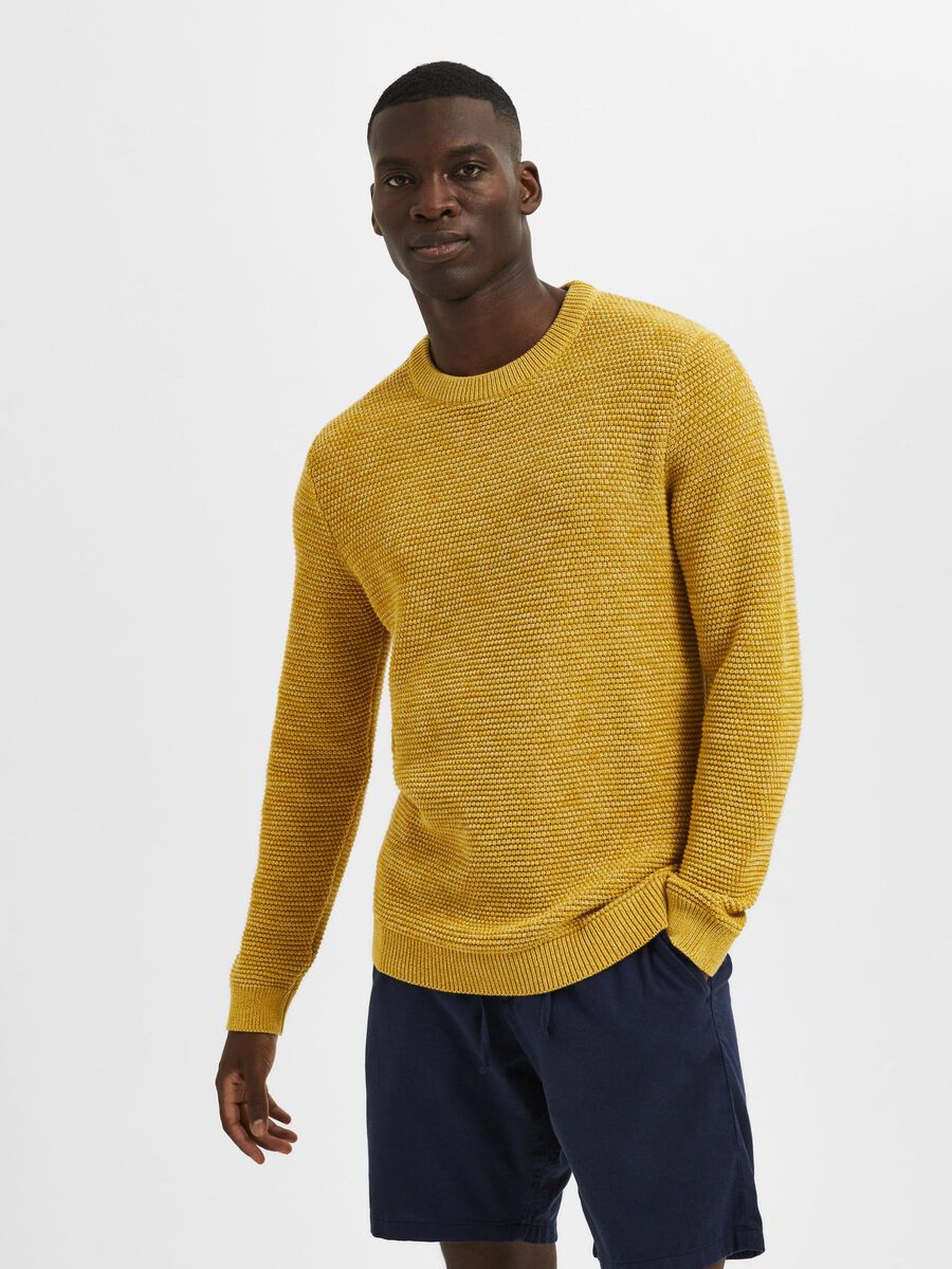 Selected CREW NECK GEBREIDE TRUI, Cocoon, highres - 16059390_Cocoon_989159_003.jpg