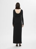 Selected REVERSIBLE GLITTER MAXI DRESS, Black, highres - 16094971_Black_004.jpg
