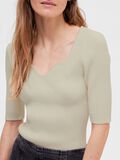 Selected RIBBED KNITTED TOP, Birch, highres - 16091763_Birch_006.jpg
