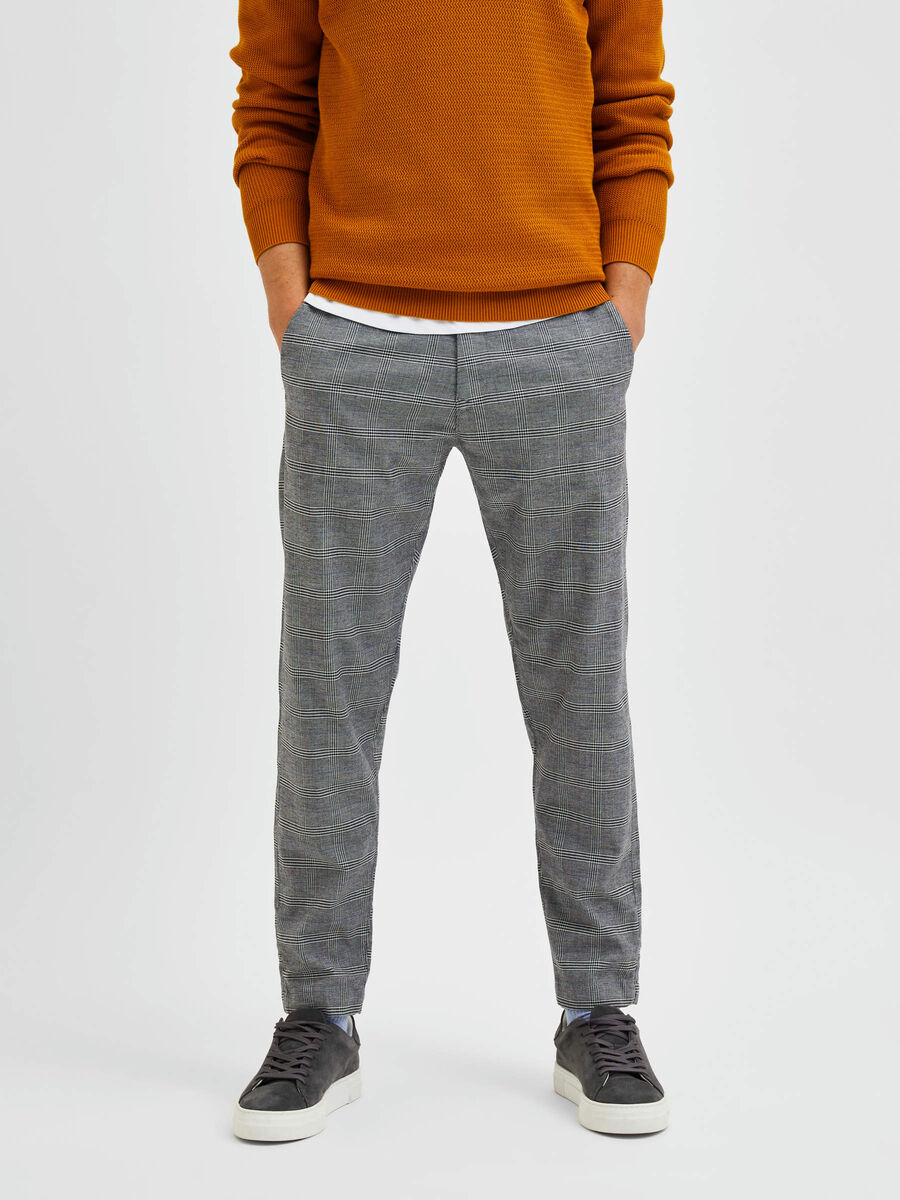 Selected TAPERED TROUSERS, Grey, highres - 16081374_Grey_887163_003.jpg