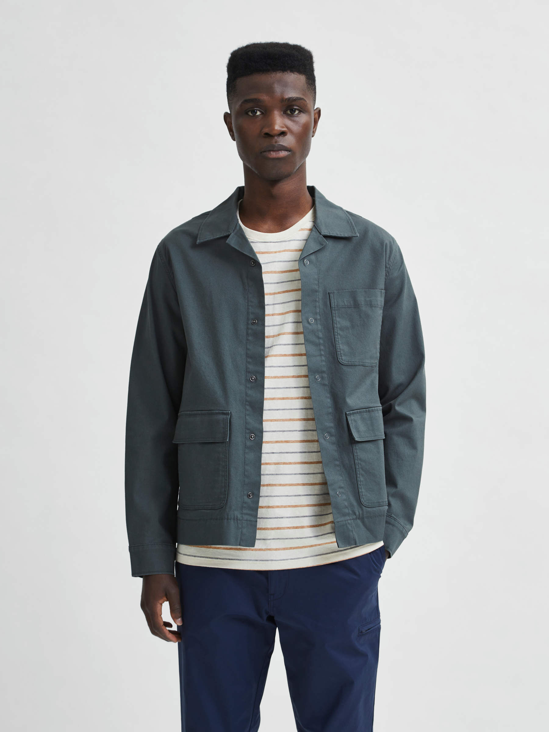 selected homme worker jacket