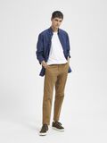 Selected 172 SLIM TAPERED FIT FLEX CHINOS, Ermine, highres - 16087666_Ermine_005.jpg