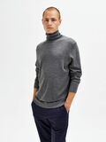 Selected PULLOVER A MAGLIA, Dark Grey Melange, highres - 16082064_DarkGreyMelange_892642_003.jpg