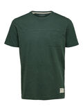 Selected REGULAR FIT CREW NECK - T-SHIRT, Sycamore, highres - 16075129_Sycamore_001.jpg