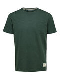 Selected REGULAR FIT RUNDHALSAUSSCHNITT T-SHIRT, Sycamore, highres - 16075129_Sycamore_001.jpg