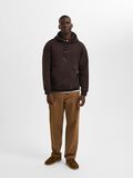 Selected LANGE MOUWEN HOODIE, Coffee Bean, highres - 16085886_CoffeeBean_005.jpg