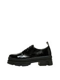 Selected DE CUERO ZAPATOS DERBY, Black, highres - 16081305_Black_001.jpg