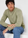 Selected MANCHES LONGUES SWEAT-SHIRT, Vetiver, highres - 16092573_Vetiver_008.jpg