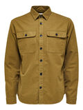 Selected BOMULD OVERSHIRT, Dark Olive, highres - 16086545_DarkOlive_001.jpg