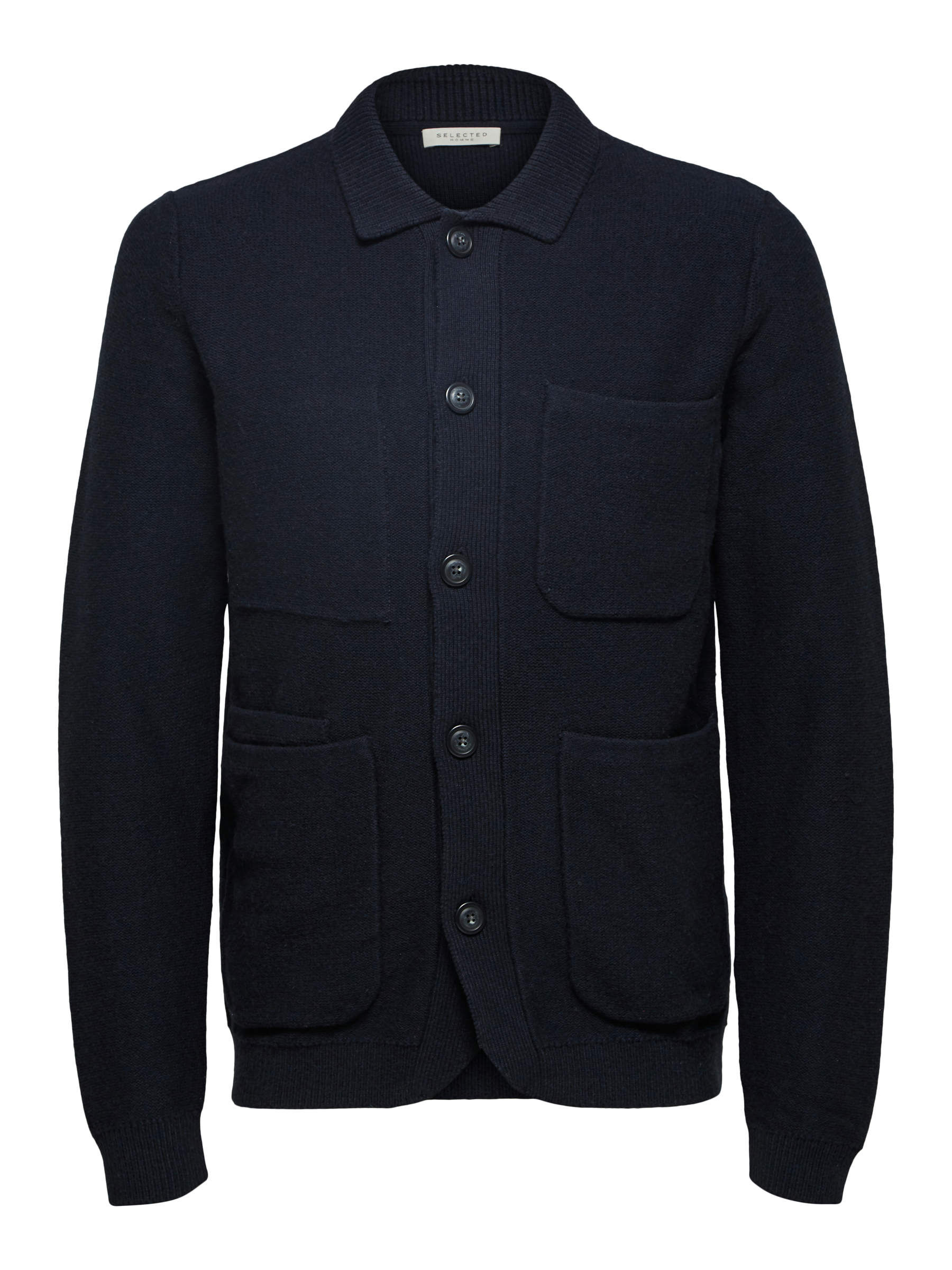 BUTTONED KNITTED CARDIGAN