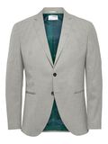 Selected SLIM FIT VAN GERECYCLED POLYESTER BLAZER, Sand, highres - 16079368_Sand_001.jpg