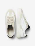Selected CHUNKY PADDED LEATHER SNEAKERS, White, highres - 16078784_White_005.jpg