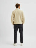 Selected ZIP UP FLEECE, Oatmeal, highres - 16080359_Oatmeal_004.jpg