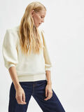 Selected PUFFÄRMEL SWEATSHIRT, Birch, highres - 16082379_Birch_008.jpg