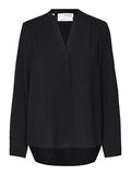 Selected MANCHES LONGUES BLOUSE, Black, highres - 16079688_Black_001.jpg