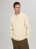 Selected LONG SLEEVED ZIPPED SWEATSHIRT, Fog, highres - 16094676_Fog_008.jpg