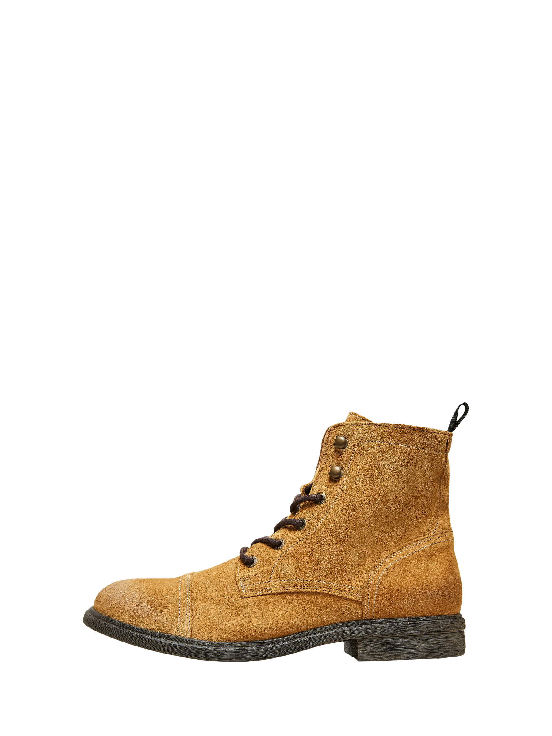 warm lined suede boots