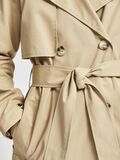 Selected PETITE - RECYCLED POLYESTER DOUBLE BREASTED TRENCHCOAT, Cornstalk, highres - 16079321_Cornstalk_006.jpg