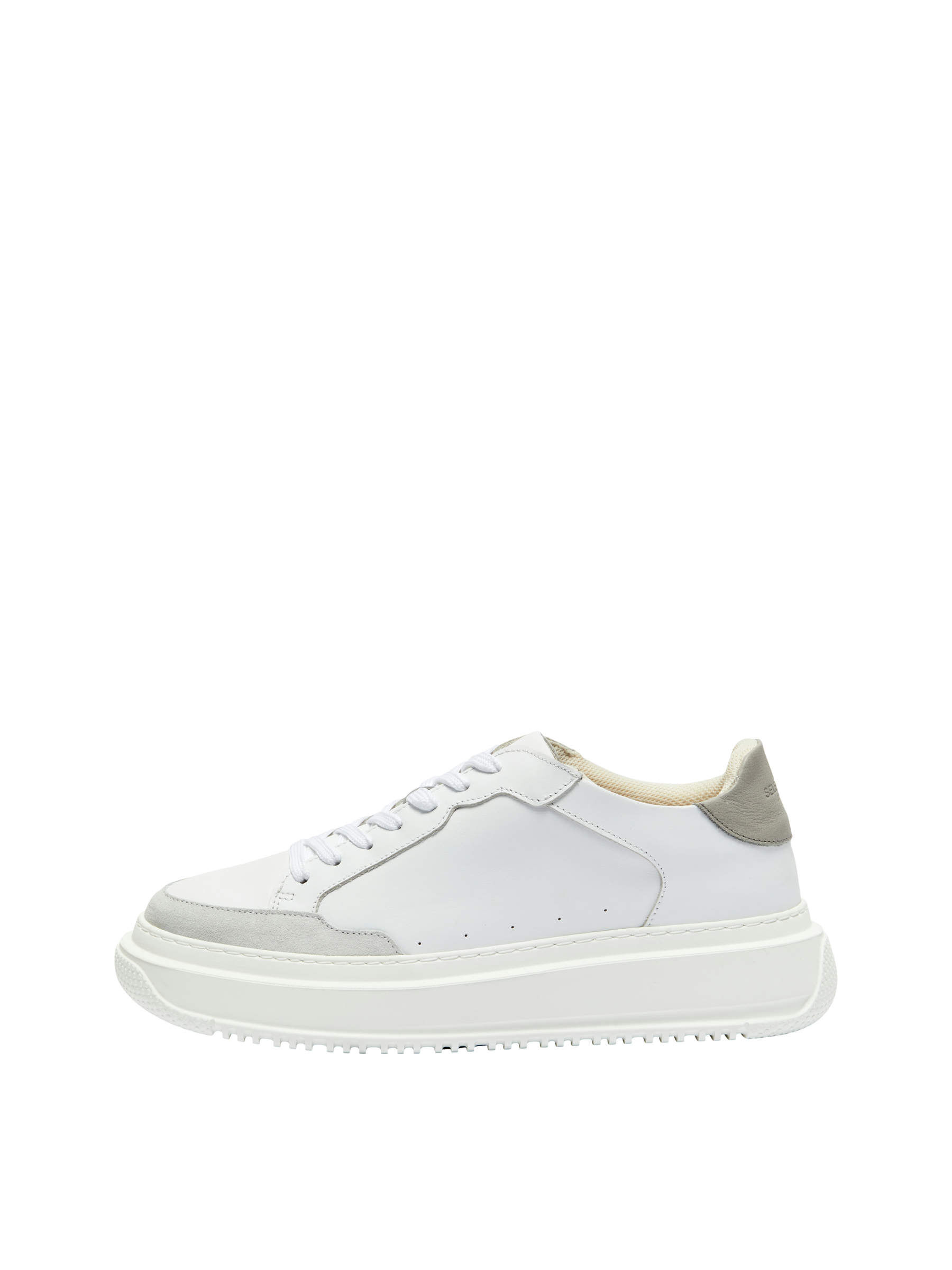 Selected homme deals leather trainers