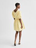 Selected SHINY PUFF SLEEVE DRESS, Gold Colour, highres - 16078463_GoldColour_004.jpg