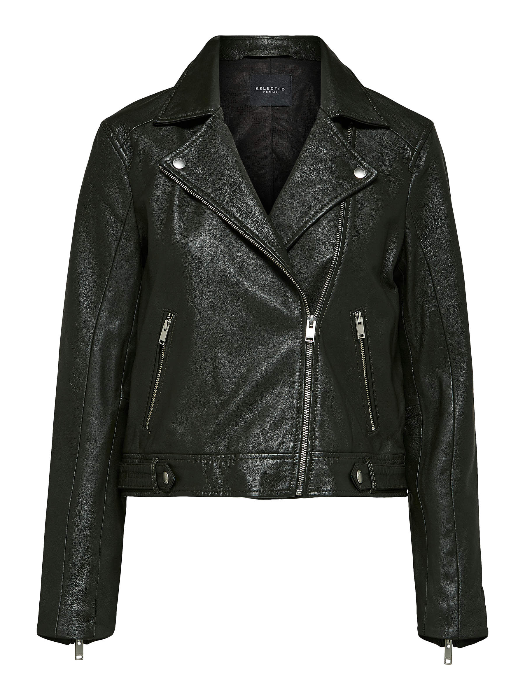 Selected femme biker leather jacket online