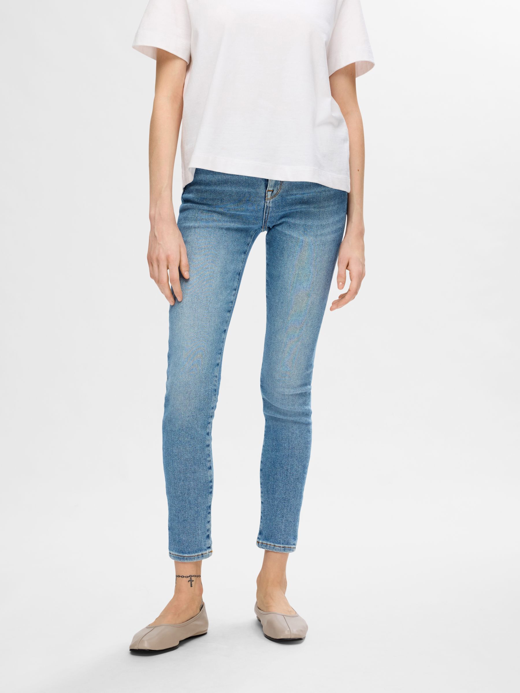 Selected femme skinny jeans outlet