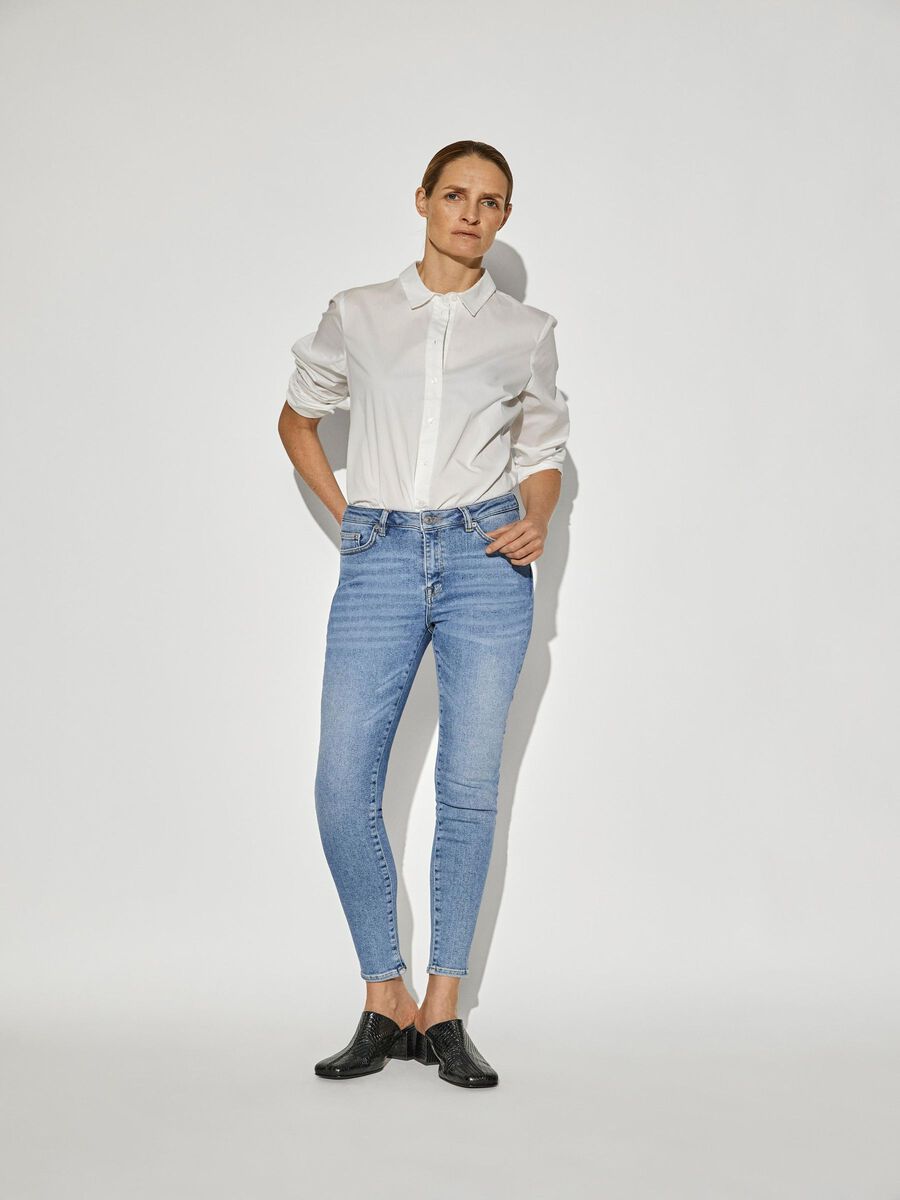 Mid Rise Jeans, Skinny Fit, Ripped & More