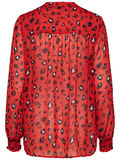 Selected LEOPARD PRINTED - SHIRT, True Red, highres - 16068228_TrueRed_691076_002.jpg