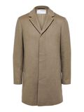 Selected SLEEK MANTEAU, Greige, highres - 16089171_Greige_001.jpg