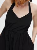 Selected SLEEVELESS HALTER NECK DRESS, Black, highres - 16095149_Black_006.jpg