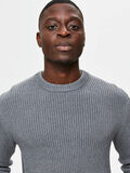 Selected GERIBDE CREW-NECK SWEATER, Anthracite, highres - 16075213_Anthracite_791270_006.jpg