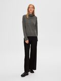 Selected RULLEKRAVE I ULDBLANDING STRIKTRØJE, Medium Grey Melange, highres - 16093235_MediumGreyMelange_1097714_005.jpg
