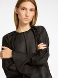 Selected DETAILED LONG SLEEVED BLOUSE, Black, highres - 16097763_Black_006.jpg