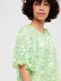 Selected 3D FLORAL TEXTURED MINI DRESS, Pastel Green, highres - 16078506_PastelGreen_006.jpg