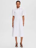Selected BRODERIE ANGLAISE SHORT SLEEVED DRESS, Bright White, highres - 16088908_BrightWhite_008.jpg