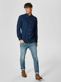 Selected SLIM FIT - DENIM SHIRT, Dark Blue, highres - 16060244_DarkBlue_005.jpg