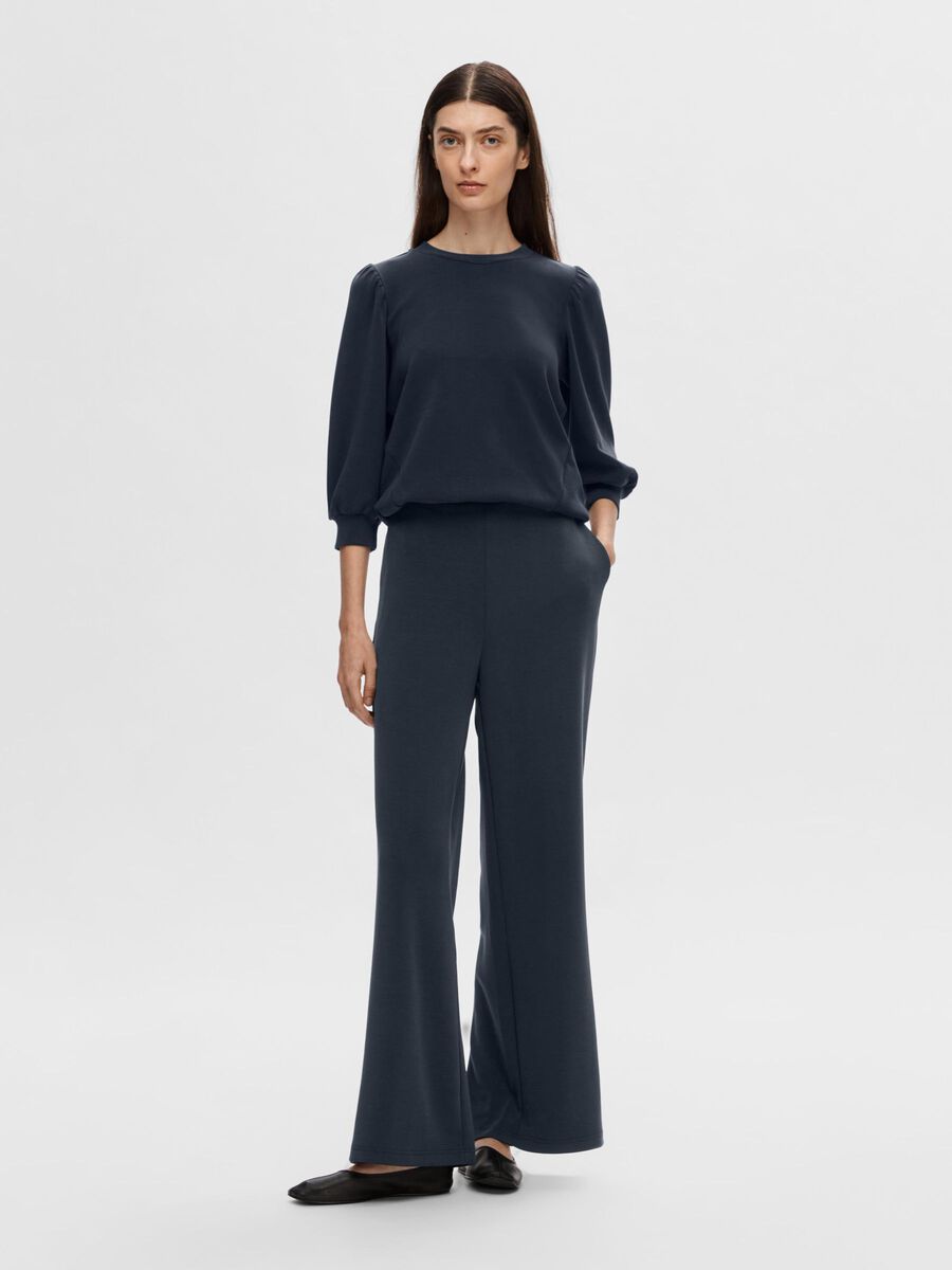 Selected RELAXED FIT TROUSERS, Dark Sapphire, highres - 16095418_DarkSapphire_003.jpg