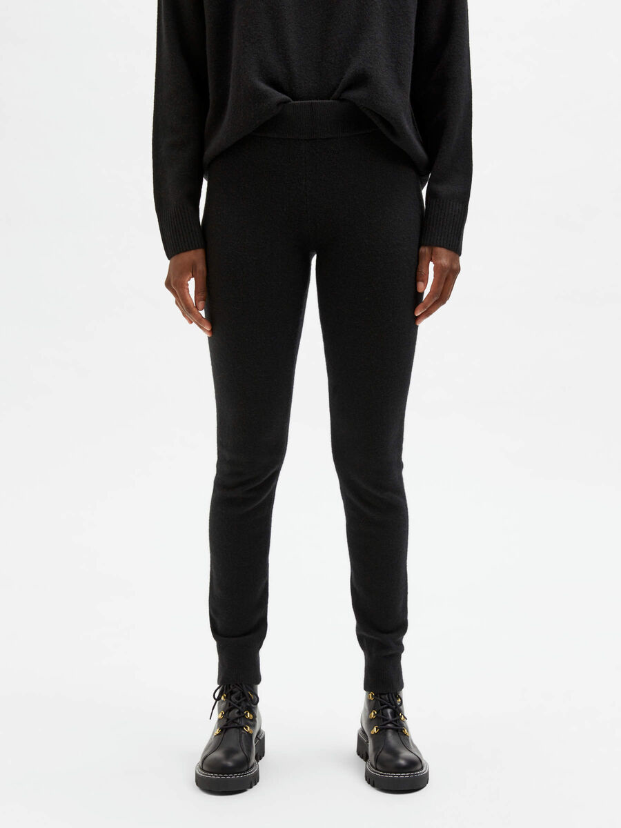 Selected MAILLE LEGGINGS, Black, highres - 16082055_Black_003.jpg